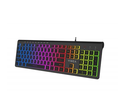 Зображення 3 Клавіатура Vinga KB-460 Black