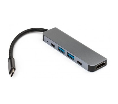 Изображение 2 USB Hub (хаб) Vinga VCPHTC5AL