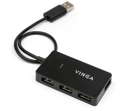 Изображение 3 USB Hub (хаб) Vinga VHA2A4
