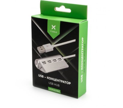 Изображение 4 USB Hub (хаб) Vinga VCPH2USB4