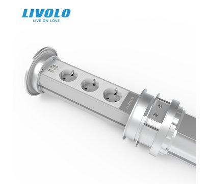 Изображение 2 Розетка Livolo VL-SHS010 с заземлением