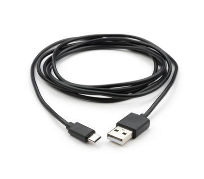 Зображення 2 Кабель Vinga USB 2.0 AM to Micro 5P PVC 1.8м Black - VCPDCM1.8BK