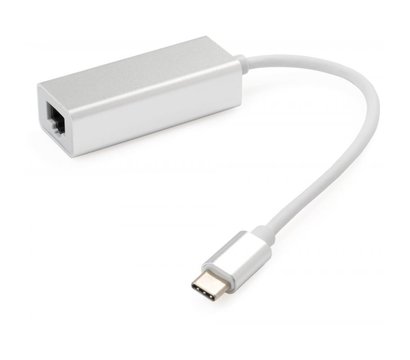 Зображення 2 Перехідник Vinga Type-C to Gigabit LAN aluminium - VCPATC2GBLNS