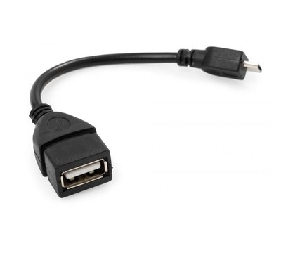 Изображение 3 Кабель Vinga OTG USB 2.0 AF to Micro 5P - VCPDCOTGMBK