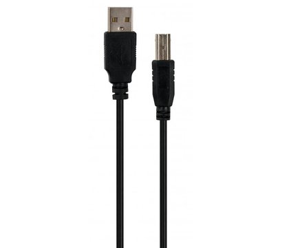 Изображение 4 Кабель для принтера Vinga USB 2.0 AM/BM 3.0 м - VCPDCAMBM3.0BK