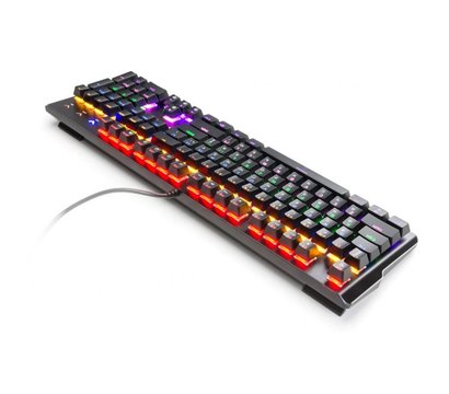 Зображення 5 Клавіатура Vinga KBGM160 LED Outemu Blue USB Black