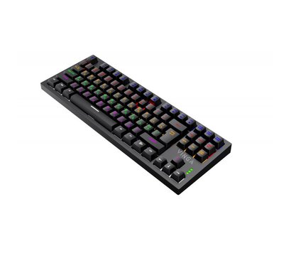 Зображення 2 Клавіатура Vinga KBGM-110 87 key LED Blue Switch USB Black