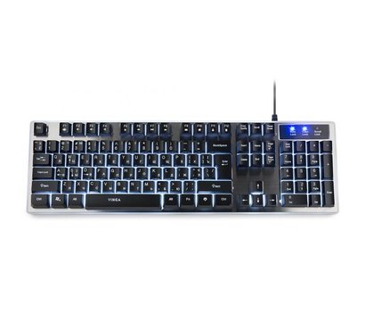 Зображення 2 Клавіатура Vinga KBG839 Black