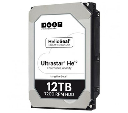 Зображення 2 Жорсткий диск Western Digital Ultrastar He10 12TB 7200rpm 256MB Buffer 3.5 Sata III — HUH721212ALE604