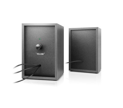 Зображення 4 Акустична система 2.0 REAL-EL S-215 Black