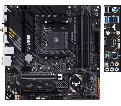 Изображение 2 Материнская плата Asus TUF Gaming B550M-Plus Wi-Fi II (sAM4, AMD B550, PCI-Ex16)
