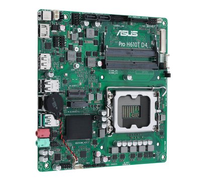 Изображение 3 Материнская плата Asus Pro H610T D4-CSM (s1700, H610)