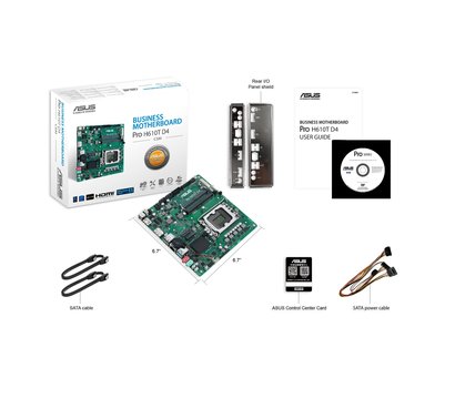 Изображение 7 Материнская плата Asus Pro H610T D4-CSM (s1700, H610)