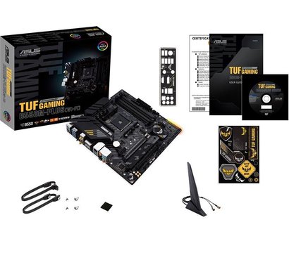 Изображение 7 Материнская плата Asus TUF Gaming B550M-Plus Wi-Fi II (sAM4, AMD B550, PCI-Ex16)