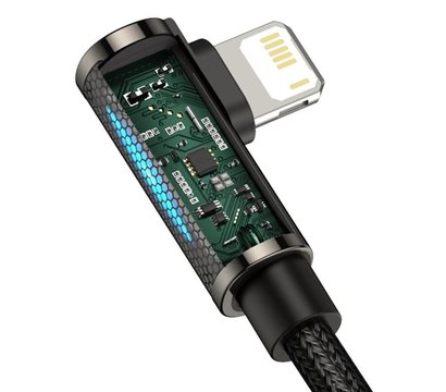 Зображення 3 Кабель Baseus Legend Series Elbow USB-Lightning, 2м, Black - CALCS-A01