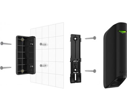 Изображение 6 Датчик движения Ajax MotionProtect Curtain Black, Цвет: черный