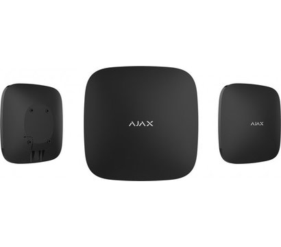 Зображення 6 GSM сигналізація Ajax Hub 2 Plus Black, Колір корпусу: чорний
