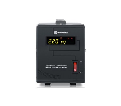 Изображение 2 Стабилизатор напряжения REAL-EL STAB Energy-1000 (EL122400012) 1000 ВА