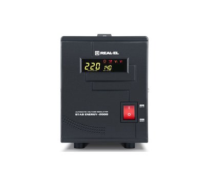 Зображення 2 Релейний стабілізатор REAL-EL STAB Energy-2000 (EL122400013)