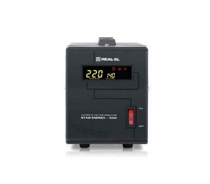 Изображение 2 Релейный стабилизатор REAL-EL STAB Energy-500 (EL122400011)