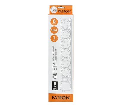 Зображення 2 Patron SP-1063U, 1 m3*1mm2, 6 р, Black - EXT-PN-SP-1063U