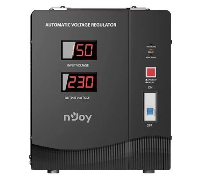 Изображение 2 Релейный стабилизатор Njoy Alvis 3000 (AVRL-3005TAL-CS01B)