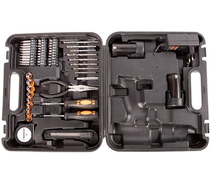 Изображение 2 Дрель-шуруповерт Tekhmann TCD-12/2 BS Kit