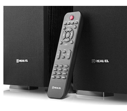 Зображення 9 Акустична система 2.0 REAL-EL S-2030 Black