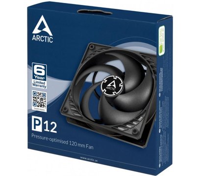 Изображение 5 Охлаждение для корпуса Arctic P12 Black - ACFAN00118A