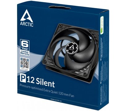 Изображение 5 Охлаждение  Arctic P12 Silent Black - ACFAN00130A
