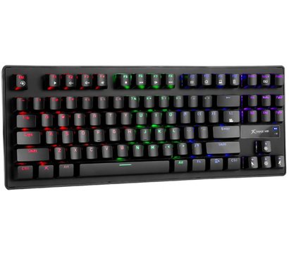 Зображення 2 Клавіатура Xtrike GK-979 5 colors-LED Mechanical Red Switch USB Black