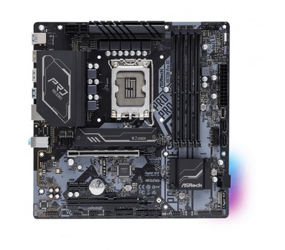 Изображение 2 Материнская плата AsRock H670M PRO RS (s1700, Intel H670, 1xPCIe 4.0 x16/1xPCIe 3.0 x16)