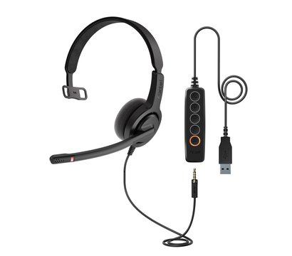 Зображення 4 Навушники Axtel Voice UC 28-35 mono NC — AXH-V28-35UCM для ПК и ноутбуков