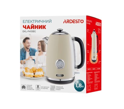 Зображення 8 Електрочайник Ardesto EKL-F410BG