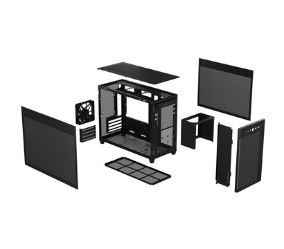 Зображення 10 Корпус Asus Prime AP201 Black no PS