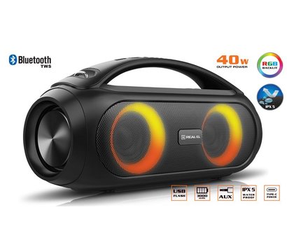 Зображення 2 Акустична система 2.0 REAL-EL X-745 Black — EL121600012
