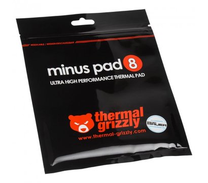 Изображение 2 Охлаждение  Thermal Grizzly Minus Pad 8 120x20x3.0 mm - TG-MP8-120-20-30-1R