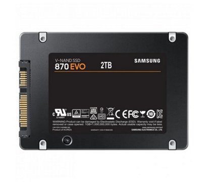 Изображение 2 SSD диск Samsung 880 EVO series 2TB 2.5 SATA III MLC — MZ-77E2T0B/EU