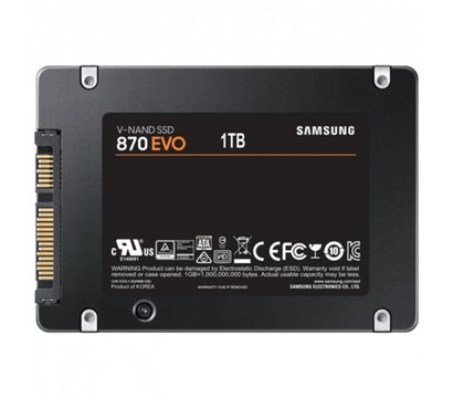 Изображение 3 Накопитель SSD Samsung 880 EVO series 1TB 2.5 SATA III MLC — MZ-77E1T0B/EU