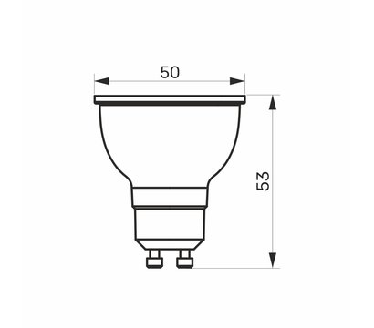 Изображение 3 Светодиодная LED лампа Titanum MR16 6W GU10 4100K (TLMR1606104)