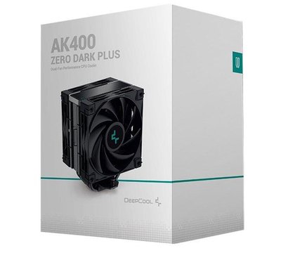 Изображение 3 Охлаждение для процессора DeepCool AK400 Zero Dark Plus – R-AK400-BKNNMD-G-1