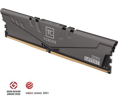 Изображение 2 Модуль памяти Team T-Create Expert Gray DDR4 2x8192Mb 3200MHz — TTCED416G3200HC16FDC01