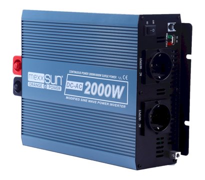 Зображення 3 Перетворювач Mexxsun MXS-2000, 2000W, 24V/220V 4000 ВА