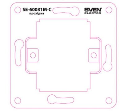 Зображення 3 Розетка Sven SE-60031M-C Cream — 7100012 без кришки