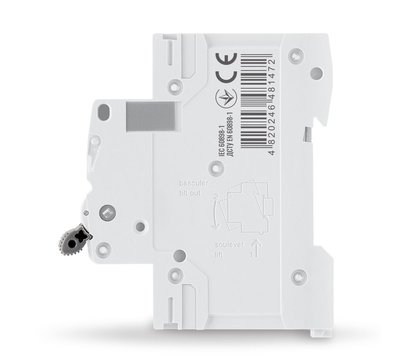 Зображення 3 Автоматичний вимикач Videx RS6 Resist 2P 16А 6кА С (VF-RS6-AV2C16)