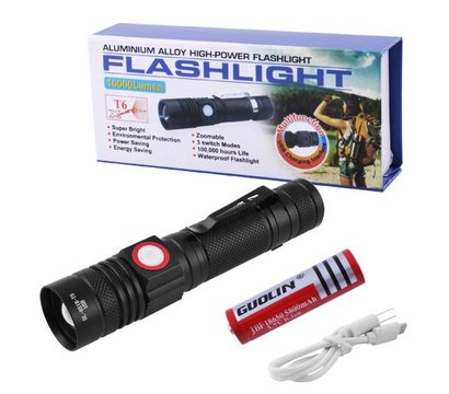 Зображення 2 Тактичний ліхтар Bailong BL-8518-T6