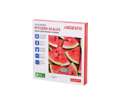 Зображення 10 Побутова вага Ardesto SCK-893WATERMELON