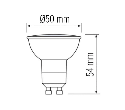 Изображение 2 LED лампа Horoz Electric Vision-10 10W 4200K GU10 800Lm на