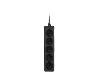 Зображення 3 2E 2E-U0510M1.5BK 1.5m Black 5 розеток