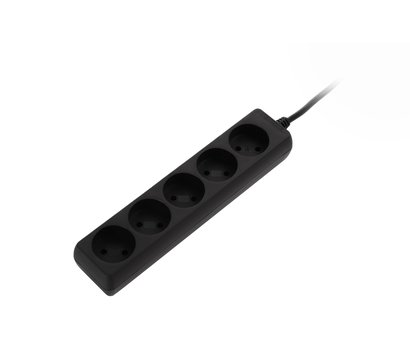 Зображення 4 2E 2E-U0510M1.5BK 1.5m Black 5 розеток